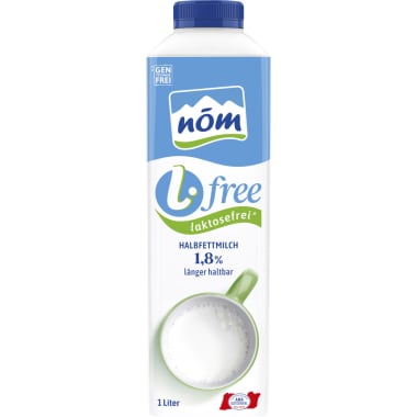 Nöm L-Free Österreichische Halbfett-Milch 1,8%