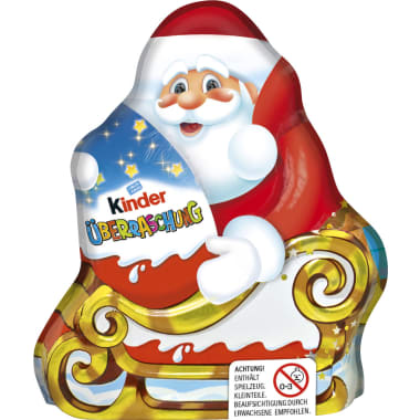 Ferrero Kinder Weihnachtsmann mit Überraschung