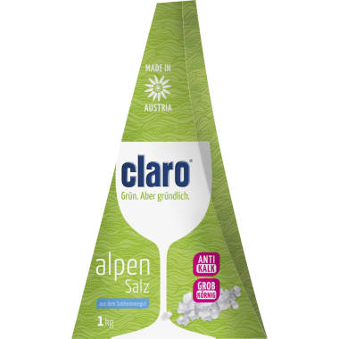 Claro Öko Alpensalz Spülmaschinen-Salz
