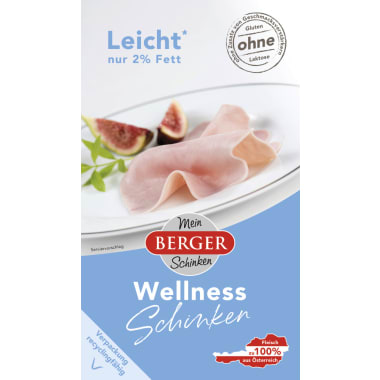 Berger Wellness Schinken geschnitten