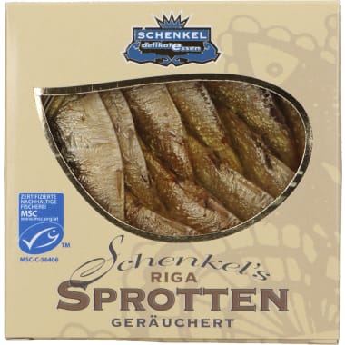 Schenkel Sprotten geräuchert