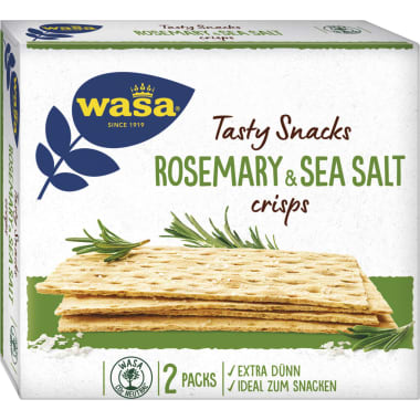 Wasa Thin Delicate Rosemary and Sea Salt