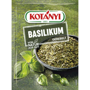 Kotanyi Basilikum gerebelt