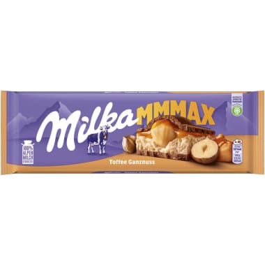 Milka Schokolade Toffee Ganznuss