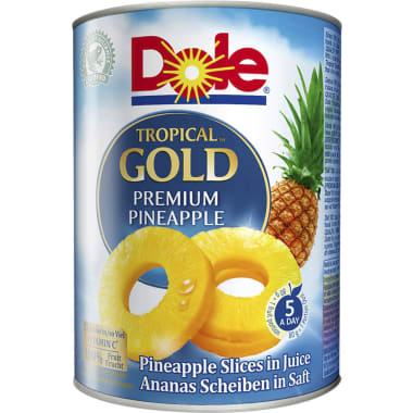 Dole Ananasscheiben in Saft 580 ml