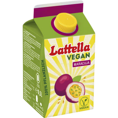 Lattella 100% pflanzlich Maracuja