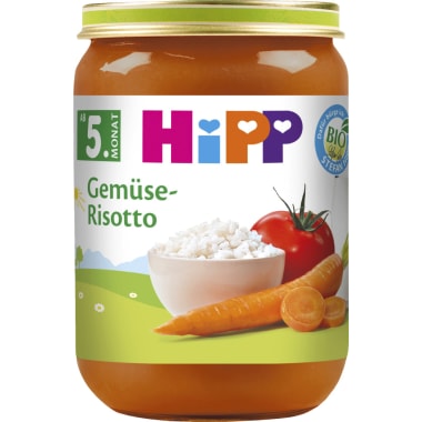 Hipp Gemüse-Risotto 5. Monat