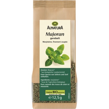 Alnatura Bio Majoran gerebelt