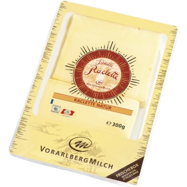 Vorarlberg Milch Ländle Raclette Scheiben