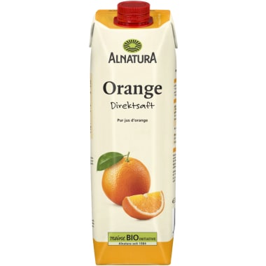 Alnatura Bio Orangen Direktsaft 1,0 Liter