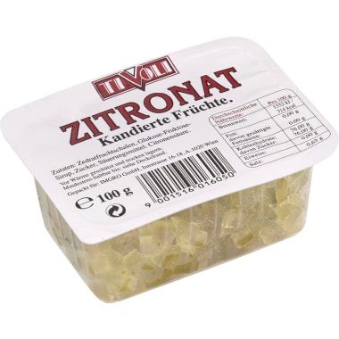 Tivoli Zitronat Kandierte Früchte