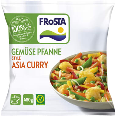 Frosta Gemüse Pfanne Asia Curry