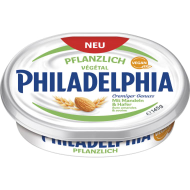 Philadelphia Frischkäse pflanzlich