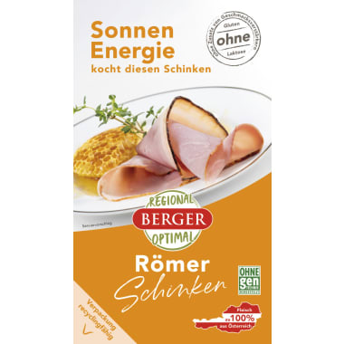 Berger Römer-Schinken geschnitten