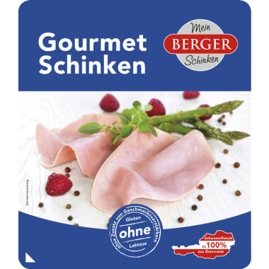Berger Gourmetschinken geschnitten