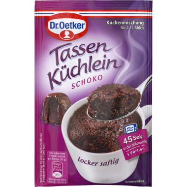 Dr. Oetker Tassenküchlein Schoko