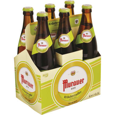 Murauer Murauer KräuterRadler alkoholfrei Tray 6x 0,5 Liter
