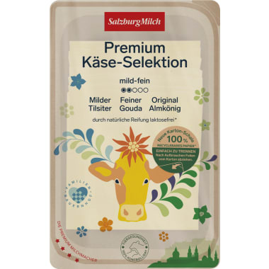 SalzburgMilch Premium Käse Selection Scheiben