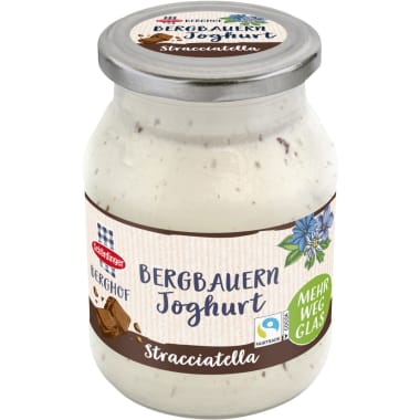 Schärdinger Berghof Stracciatella Fruchtjoghurt Glas