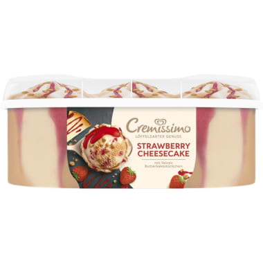 Eskimo Cremissimo Strawberry Cheesecake