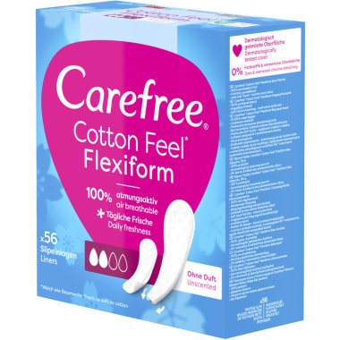 Carefree Flexiform Slipeinlagen 56er-Packung