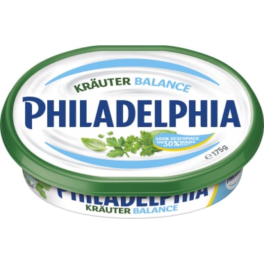 Philadelphia Frischkäse Balance Kräuter