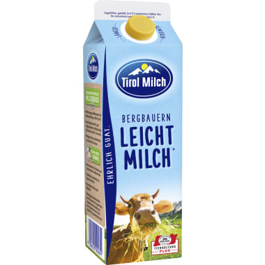 Tirol Milch Bergbauern Leichtmilch länger frisch 1,5% 1,0 Liter