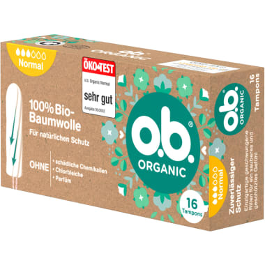 o.b. Bio Organic Tampon Normal