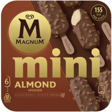 Eskimo Magnum Mini Mandel 6er-Packung