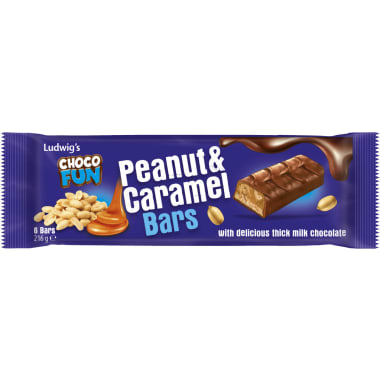 Choco Fun Peanut & Caramel 6er