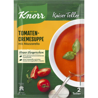 Knorr Kaiser Teller Tomatencreme Suppe