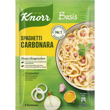Knorr Basis Spaghetti Carbonara