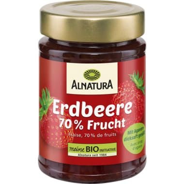 Alnatura Bio Fruchtaufstrich Erdbeere mit Agavendicksaft