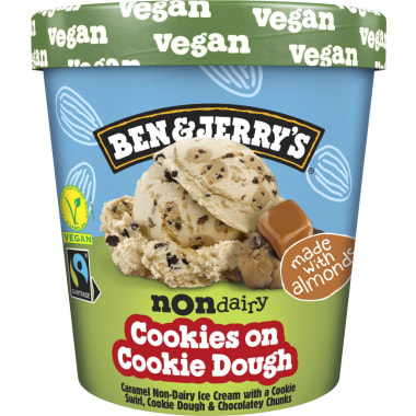Ben & Jerry's Cookies on Cookie Dough vegan