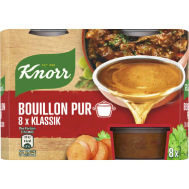 Knorr Bouillon Pur Rind Suppe