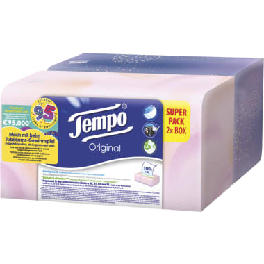 Tempo Taschentücher Box 4l Duo