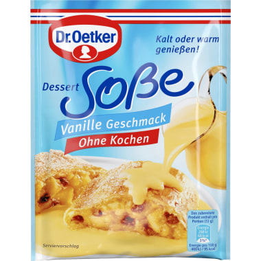 Dr. Oetker Dessertsauce Vanille ohne Kochen