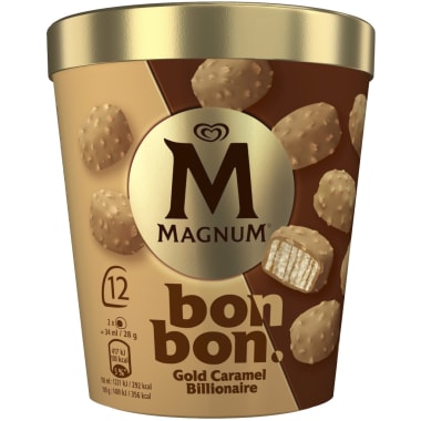 Eskimo Magnum Bonbon Gold Caramel Billionaire