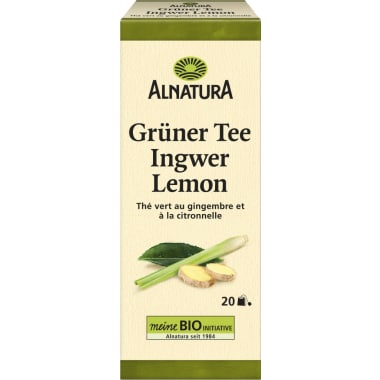 Alnatura Bio Grüntee Ingwer-Lemon