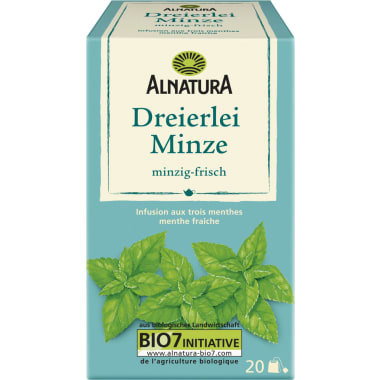 Alnatura Bio Minze Dreierlei Tee