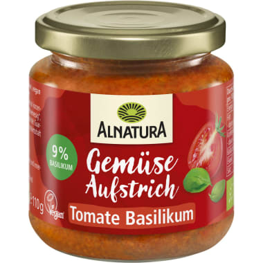Alnatura Bio Tomate-Basilikum Aufstrich