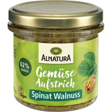 Alnatura Bio Gartengemüse Spinat-Walnuss