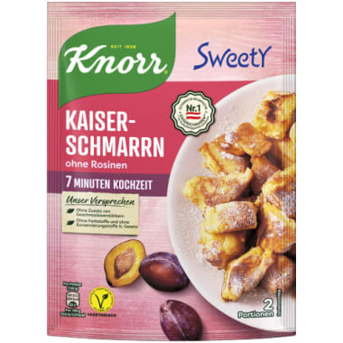 Knorr Sweety Kaiserschmarrn ohne Rosinen