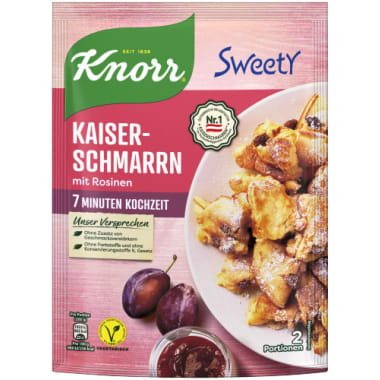 Knorr Sweety Kaiserschmarrn mit Rosinen