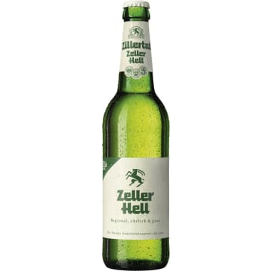 Zillertal Bier Zeller Hell 0,33l Fl.