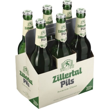 Zillertal Bier Pils Tray 6x 0,5 Liter