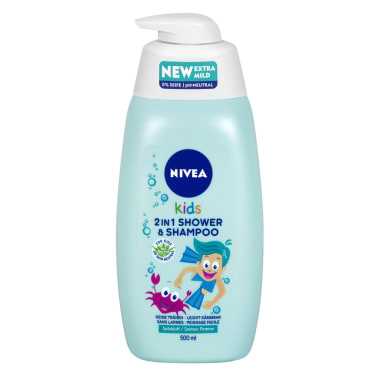 Nivea Kids 2 in 1 Duschgel-Shampoo Apfelduft