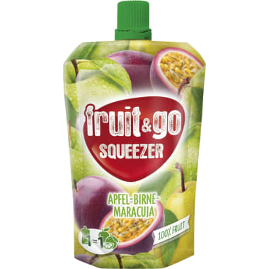 Fruit & Go Squeezer Apfel-Birne-Maracuja