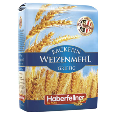Haberfellner Weizenmehl Type 480 griffig