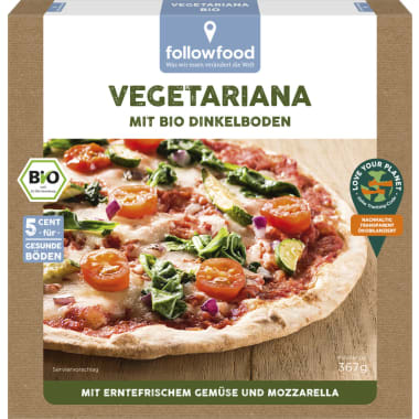Followfood Bio Vegetariana Pizza